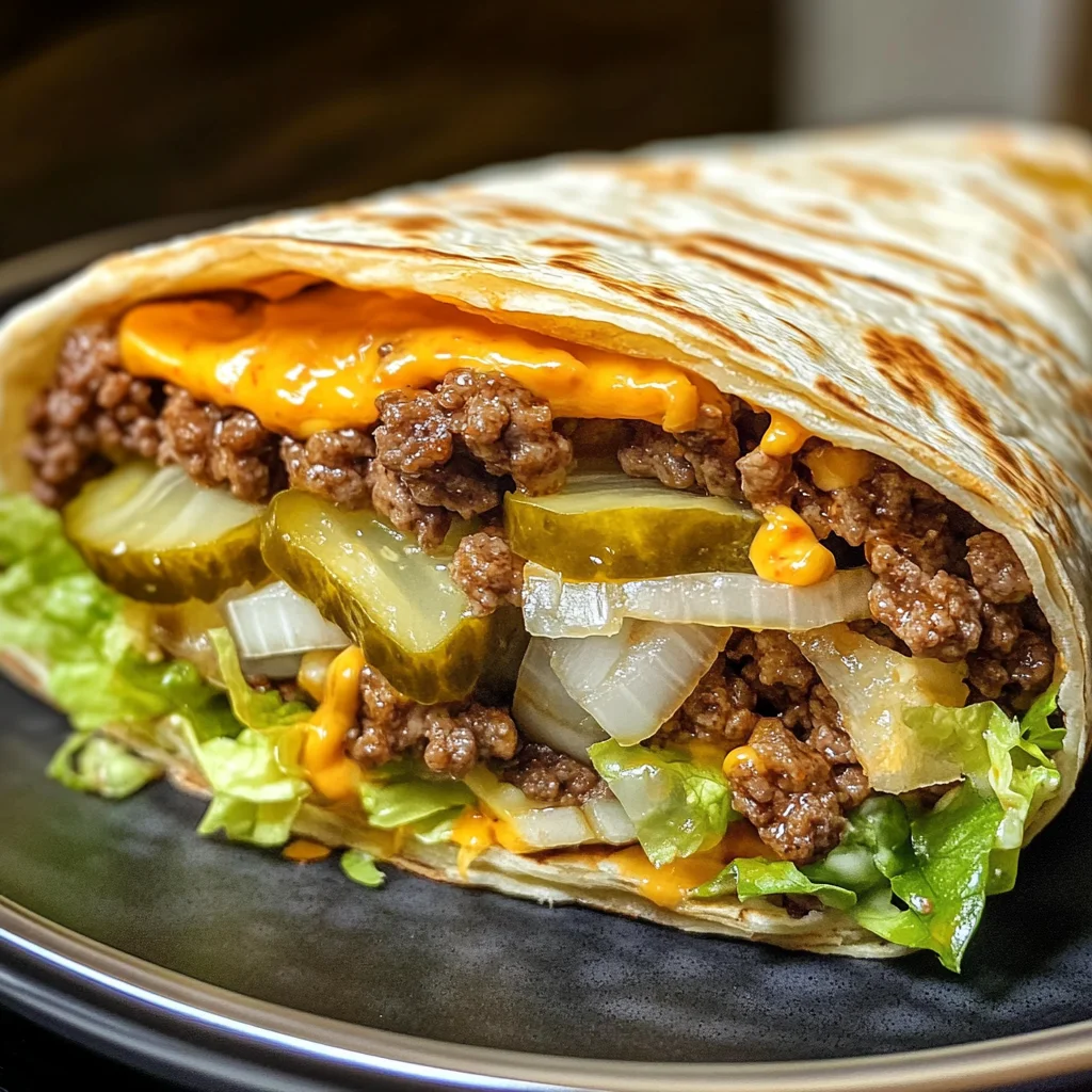 Big Mac Wraps mit spezieller Sauce: Ein Unglaubliches Ultimatives Rezept