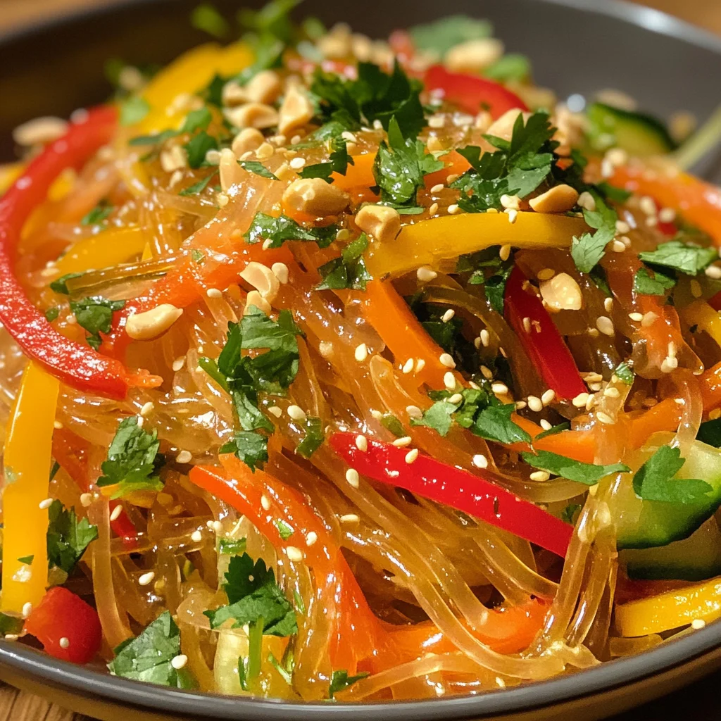 Bunter Glasnudelsalat