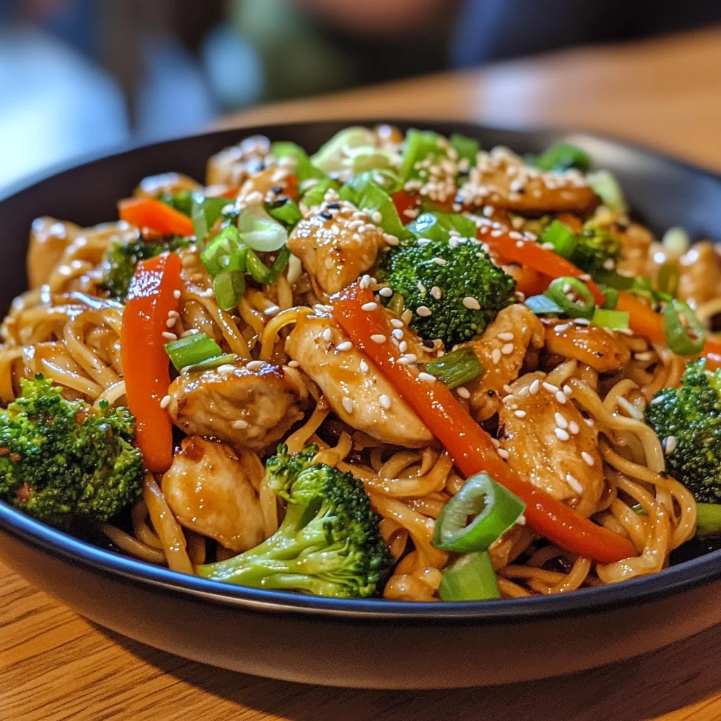 Chinesische gebratene Nudeln mit Hühnerfleisch: Ein Unglaubliches Ultimatives Rezept