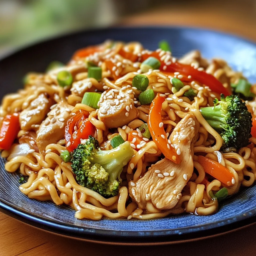 Chinesische gebratene Nudeln mit Hühnerfleisch: Ein Unglaubliches Ultimatives Rezept