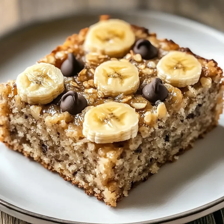 Gesunder Diätkuchen mit Haferflocken & Bananen – Der beste Fitnessgenuss