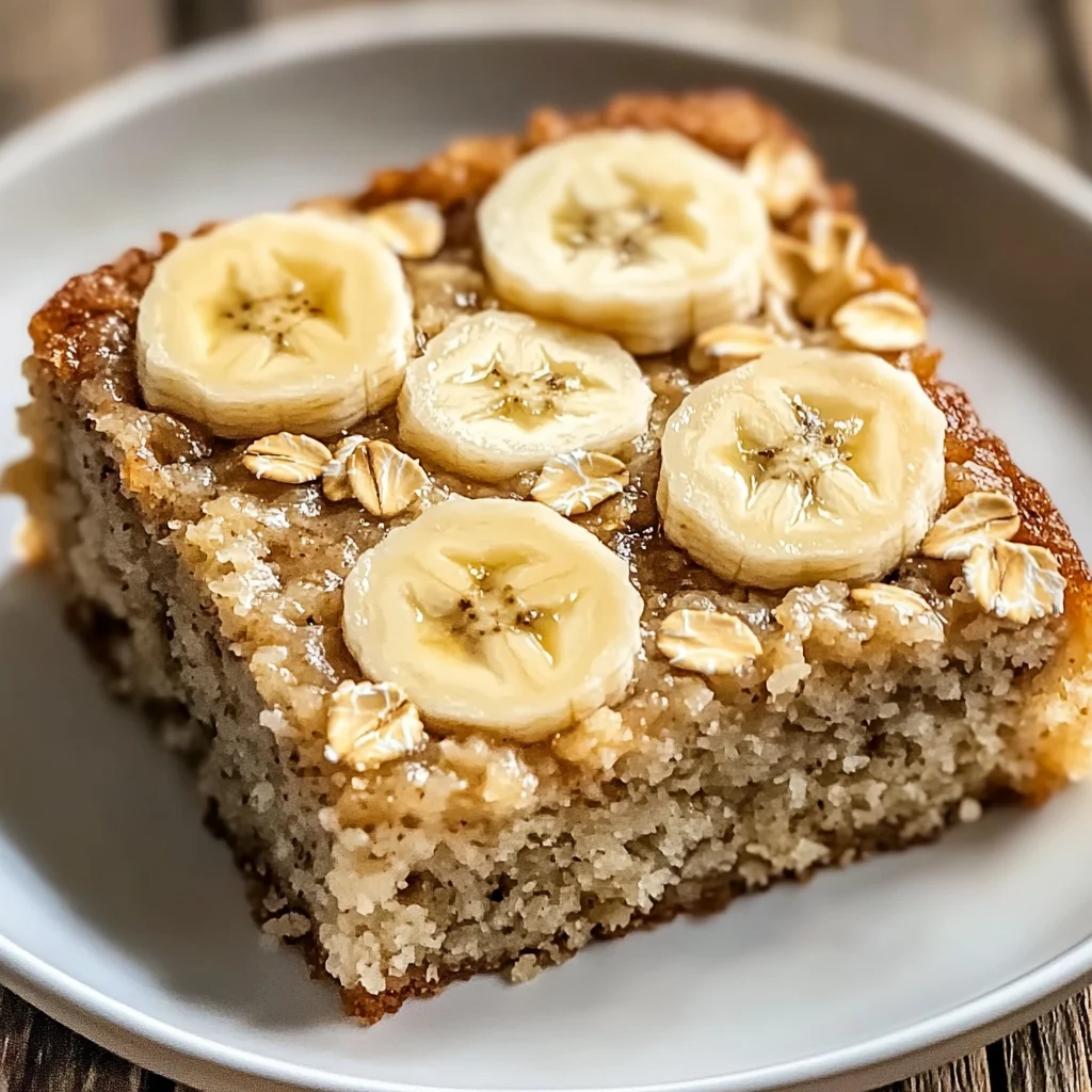 Gesunder Diätkuchen mit Haferflocken & Bananen – Der beste Fitnessgenuss