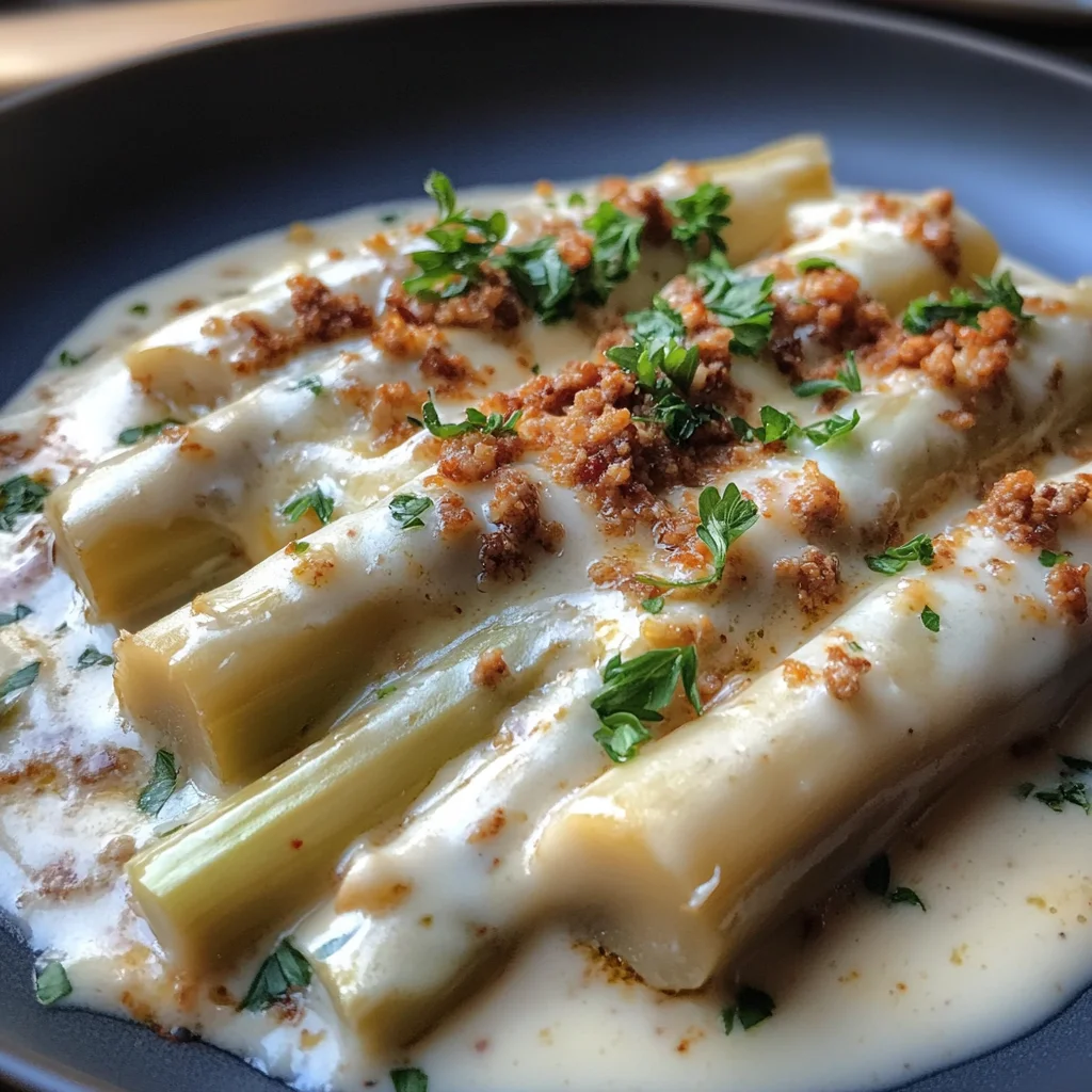 Herzhafter Weißer Spargel mit Hackfleisch