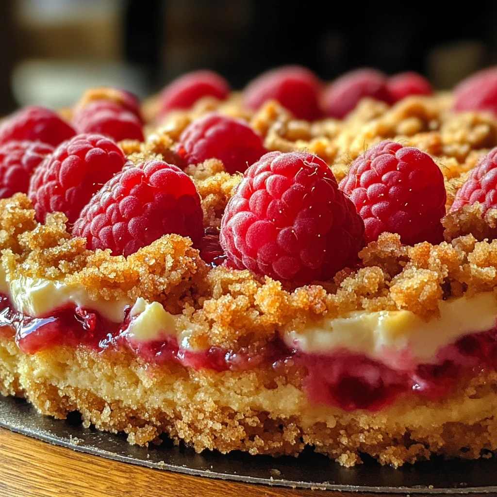 Himbeer-Käsekuchen-Streuselkuchen: