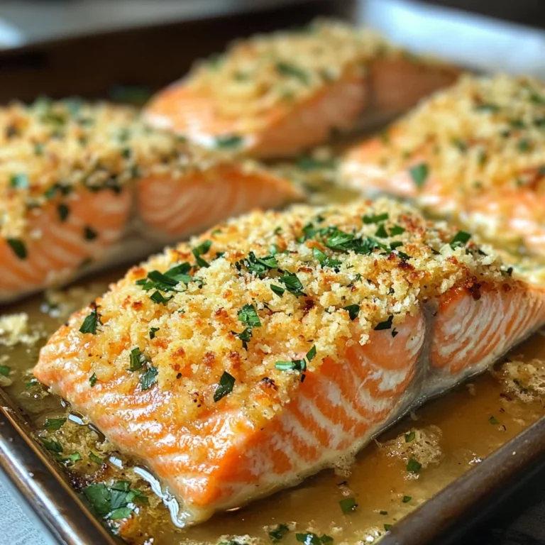 Krosse im Ofen gebackene Parmesan-Krustenlachsfilets