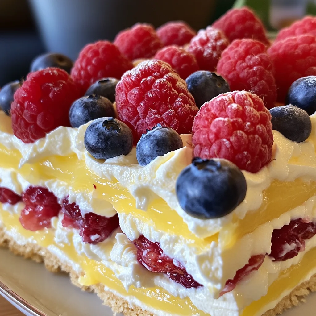 Lemon-Curd-Torte mit Tonka-Mascarpone