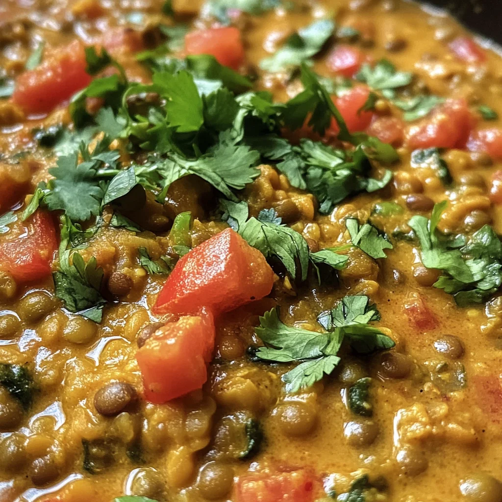 Linsen-Kokos-Curry