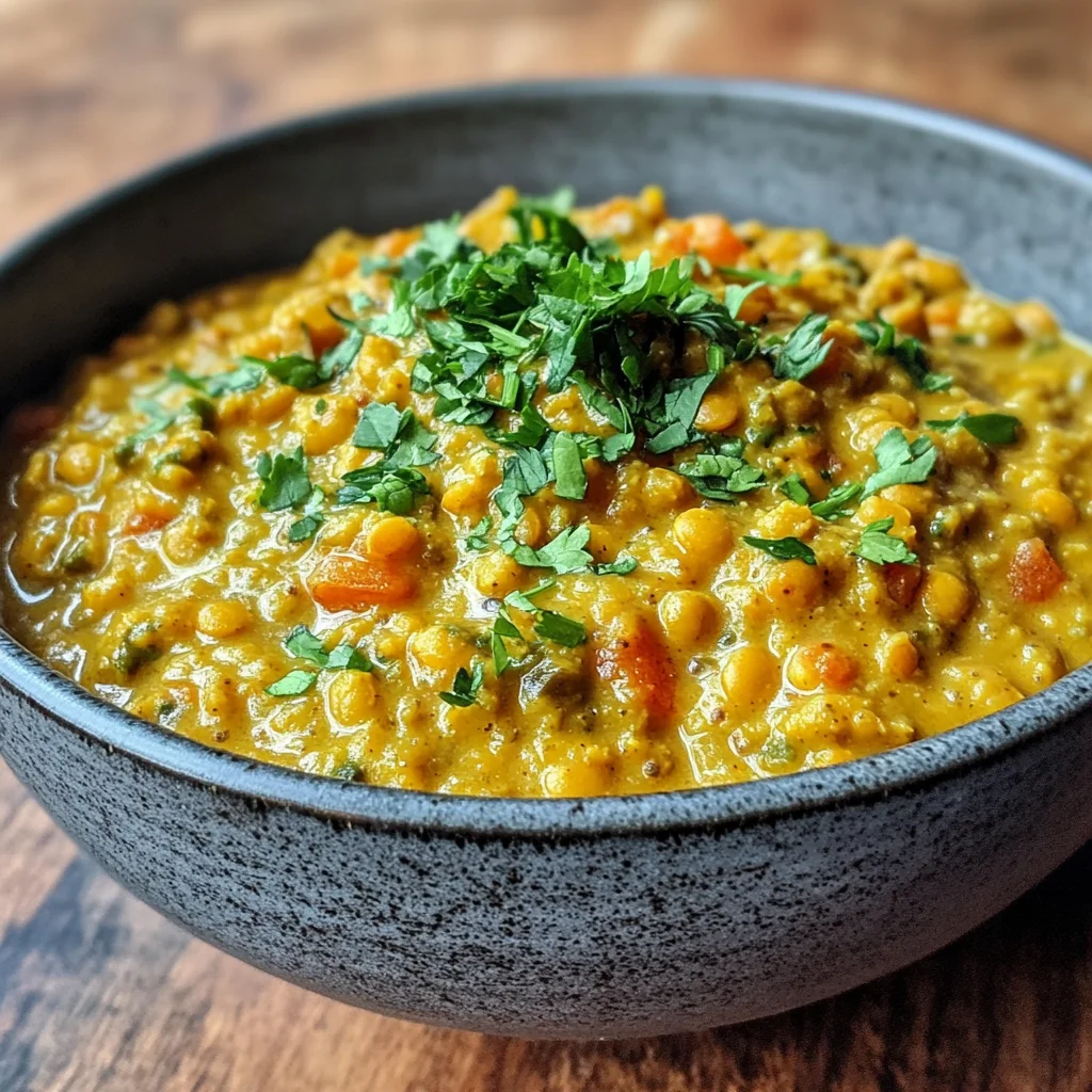 Linsen-Kokos-Curry