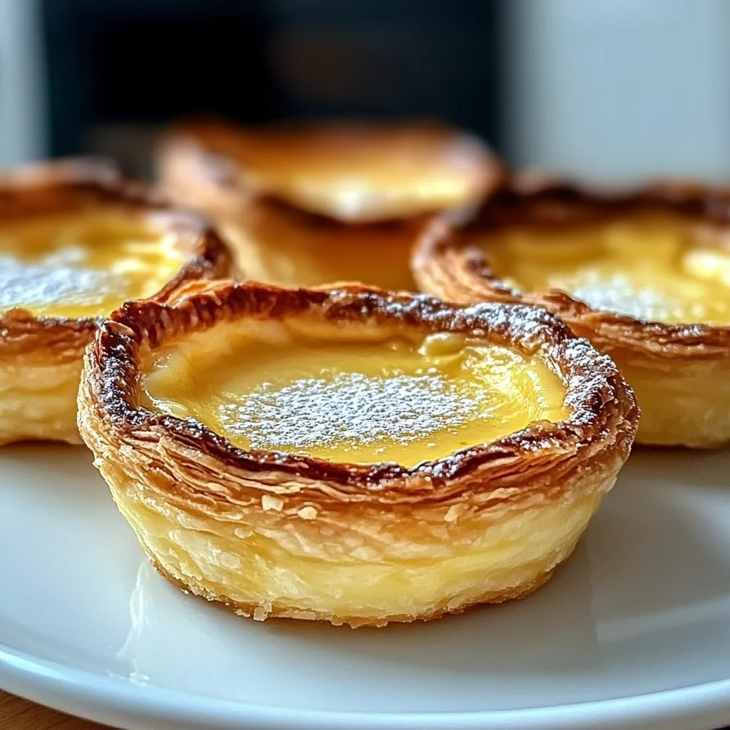 Pastel de Nata Rezept: Perfekte portugiesische Törtchen