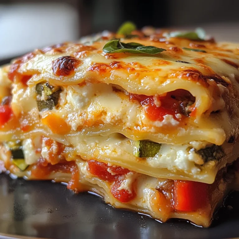 Protein-Gemüse-Lasagne: Ein Unglaubliches Ultimatives Rezept für 5 Portionen