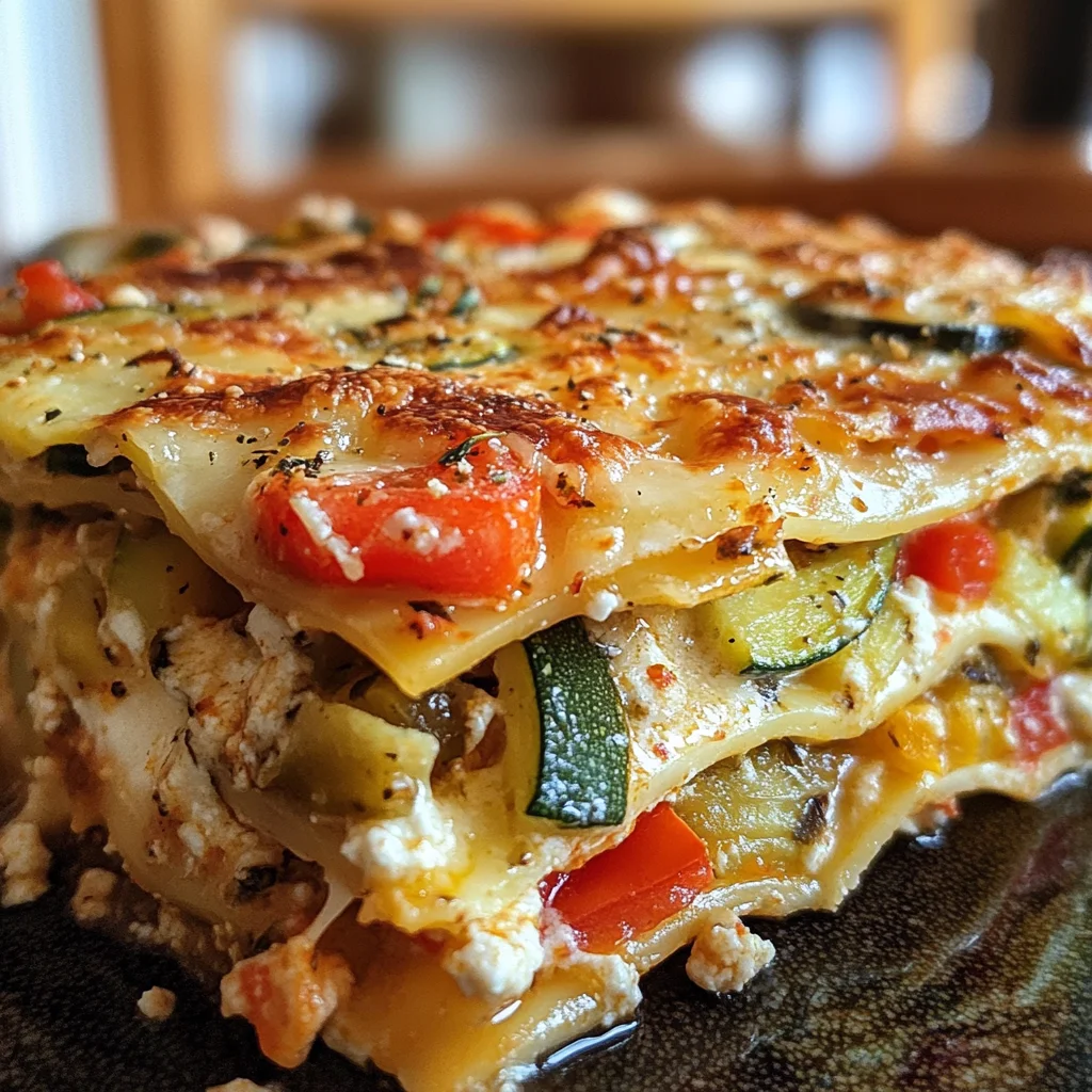 Protein-Gemüse-Lasagne: