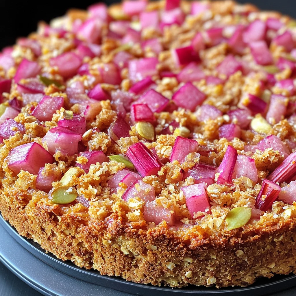 Rhabarberkuchen für fröhliche Frühlingsmomente