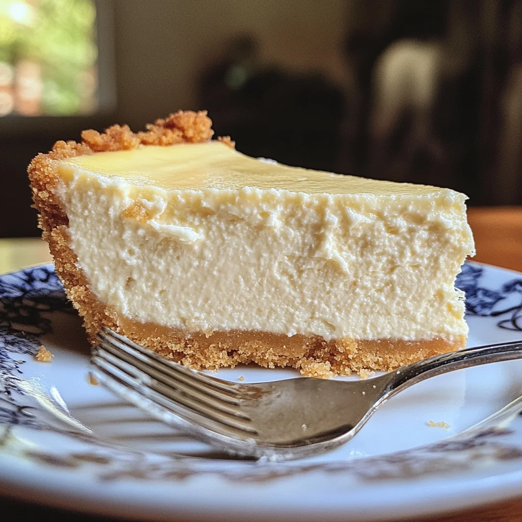 mein klassischer kleiner Käsekuchen